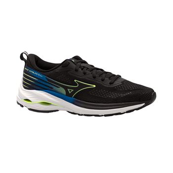 Tenis-de-Corrida-Preto-e-Verde-Wave-Vitality-|-Mizuno-Tamanho--39---Cor--PRETO-0